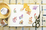 Book World  Washi Tape /Colorful book washi tape/diary washi tape/deco tape/planner washi tape/album emblishment