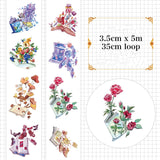 Book World  Washi Tape /Colorful book washi tape/diary washi tape/deco tape/planner washi tape/album emblishment
