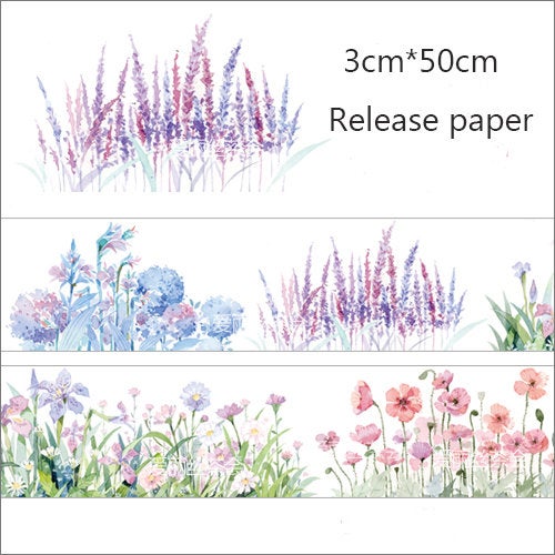 Petite flower Washi Tape/ Solar term washi tape /Small wildflower Washi Tape/fall Washi / Masking tape/ japanese washi tape/T130