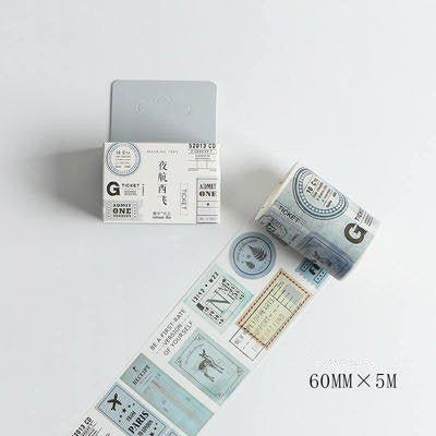 Airplane Washi Tape /Flight Masking Tape/ Night Airplane Washi Tape / Masking tape/Planner Supplies/