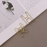 26 pc Letter Paper Clips/Personalised Paper Clip/Office Supplies,/Midori Clip Planner Accessories
