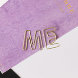 26 pc Letter Paper Clips/Personalised Paper Clip/Office Supplies,/Midori Clip Planner Accessories