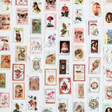 Set of 8 ancient postage stamp washi tape/Midcentry washi tape/japanese washi tape/Planner Supplies