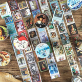 Vintage Washi Tape/Oil Painting Washi / Painting tape/ japanese washi tape/Planner Supplies