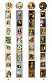 Vintage Washi Tape/Oil Painting Washi / Painting tape/ japanese washi tape/Planner Supplies