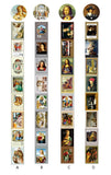 Vintage Washi Tape/Oil Painting Washi / Painting tape/ japanese washi tape/Planner Supplies