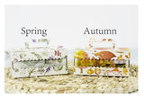 Spring and Autumn washi tape /season washi tape /Leaves tape Washi Tape/wide washi tape/ wrapping Washi Tape/ japanese washi tape/Planner