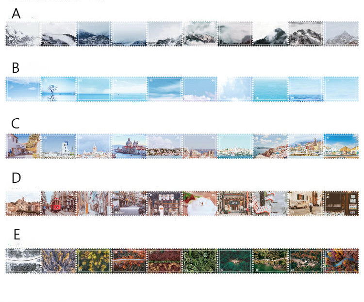 World travel washi tape /Journey Tarot /Masking Washi Tape / Papier tape/japanese washi tape