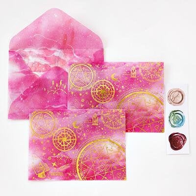 Tarot magic  Envelopes /Clear Envelopes/Space envelopes / A2 Glassine Envelopes