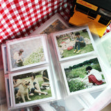Clear Polaroid mini album  / Instax mini album/Polaroid Photo Album/96 mini photos