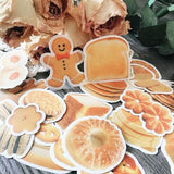 24pcs Breakfast stickers / bread cookies Stickers/ Filofax Stickers/pancakestickers/Floral Scrapbook Sticker