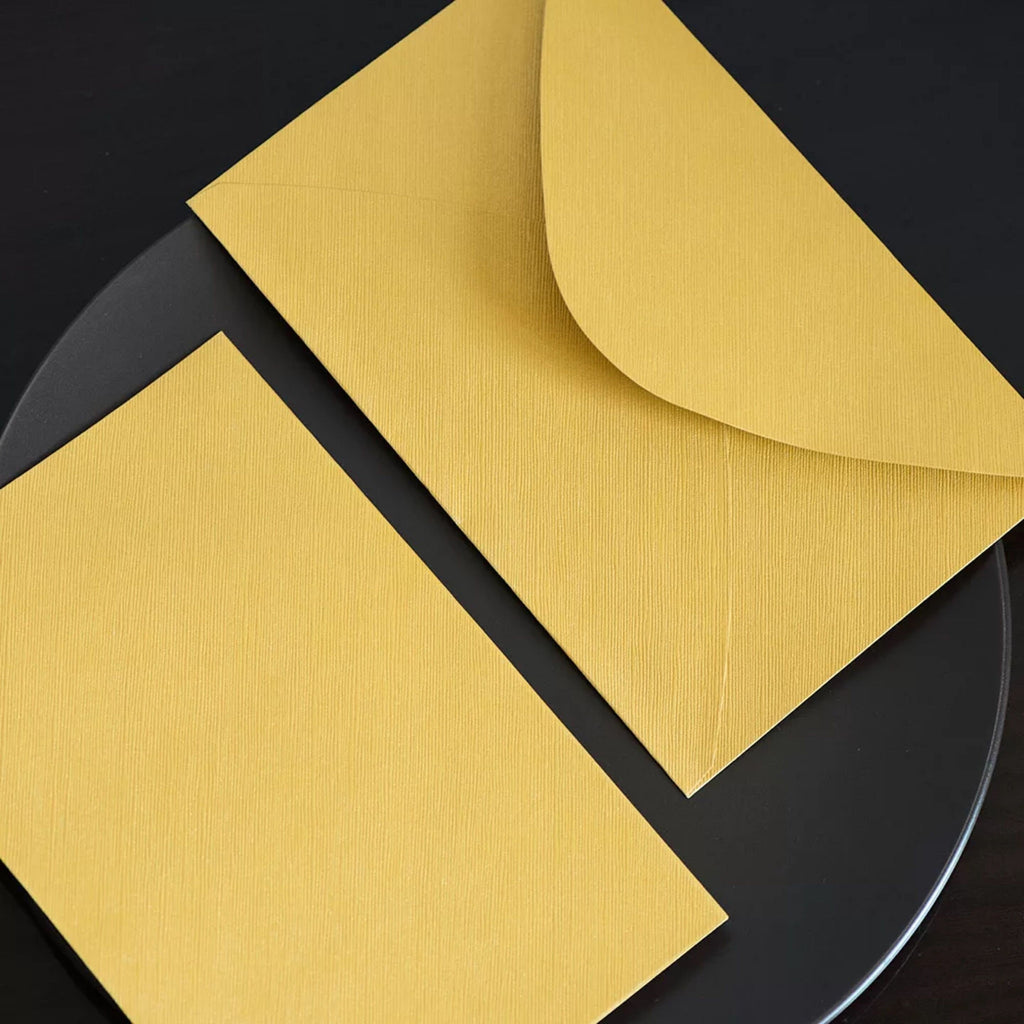 Golden pear wedding Envelopes /wedding invitation Envelopes/gold envelopes