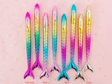 4 colors Metallic mermaid gel pen /cute gel Pen/Modern Calligraphy /Dip Pen / Pointed Pen / Modern Pointed Pen / Oblique Pen Holder
