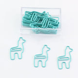 Llama paper clips / Cute alpaca Paper Clips/ journal supplies/Metal Paper Clip/Office Supplies/Office Supplies