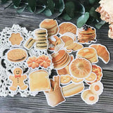 24pcs Breakfast stickers / bread cookies Stickers/ Filofax Stickers/pancakestickers/Floral Scrapbook Sticker