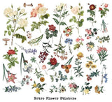 40pcs Flower sticker set/large size rose Planner Stickers/ Filofax Stickers/Lap top stickers/Scrapbook Sticker
