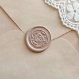 Rose Wax Seal Stamp/flower Wax Seal Stamp/wedding invitation wax seal stamp/journal wax seal kit