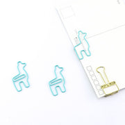 Llama paper clips / Cute alpaca Paper Clips/ journal supplies/Metal Paper Clip/Office Supplies/Office Supplies