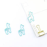 Llama paper clips / Cute alpaca Paper Clips/ journal supplies/Metal Paper Clip/Office Supplies/Office Supplies