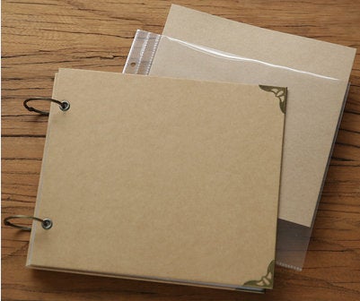 SCRAPBOOK ALBUM, MEMORY BOOK