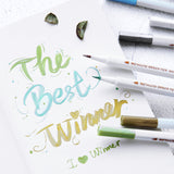 10 colors metallic Pens/photo album pens/wax stamp coloring pens/silver, gold,white invitation pens, drawing pens