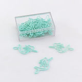 Mermaid Paper Clips, turquoise Metal Paper Clip,Binder Clips, Office Supplies,Planner Accessory