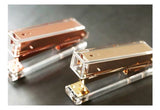 Rose Gold Stapler,Modern Office Desk Accessory,Acrylic stapler, office gift idea, gold gift for her,