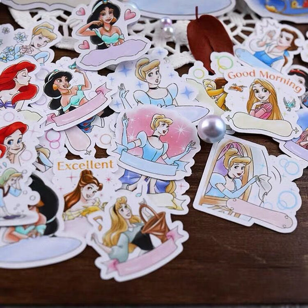 Princess stickers/girls stickers / Planner Stickers/ Filofax Stickers/Lap top stickers/Scrapbook Sticker/