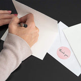 Pink thank you stickers roll /business stickers supplies/wrapping gift stickers thank you