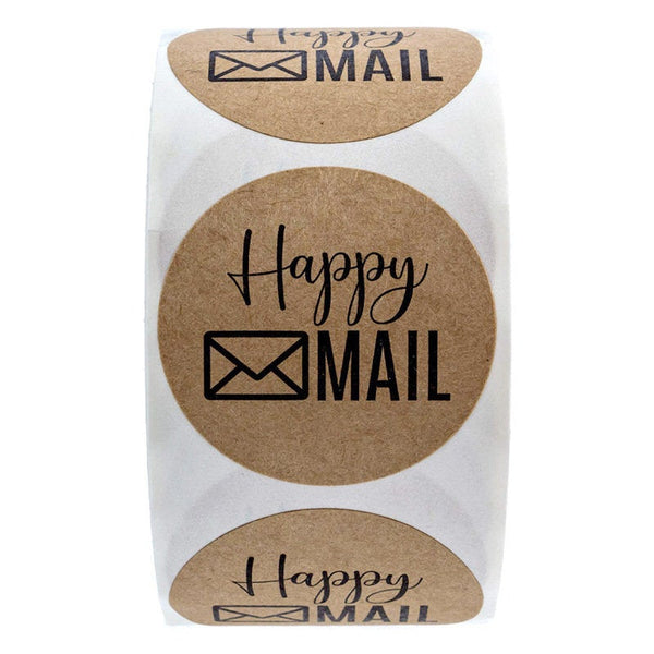 Happy mail stickers roll/ air mail stickers/ envelope stickers/ happy mail tape