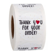 Thank you for your order stickers /business thank you stickers /gift box packaging stickers/envelope stickers