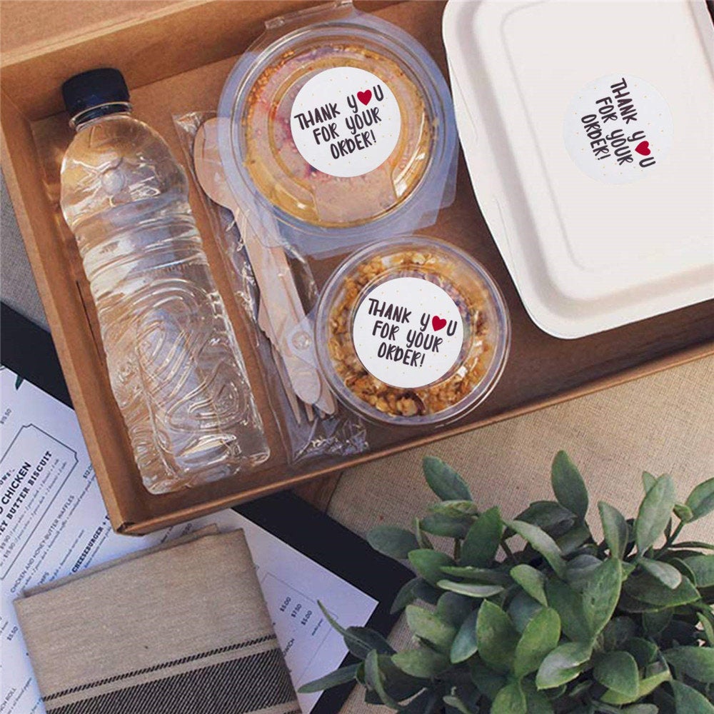 Thank you for your order stickers /business thank you stickers /gift box packaging stickers/envelope stickers