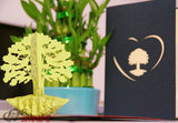Trees in Pop up card