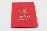 3D Westminster Abbey in London Pop up card gift
