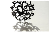 Flower and deer Coasters  black Coasters green coasters white coasters Grey coasters