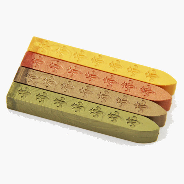 2 pcs Dark gold Sealing Wax sticks for Wax Seal Stamp – DokkiDesign
