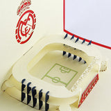 Real Madrid Stadium    pop up card/ 3d  card/Real Madrid souvenir
