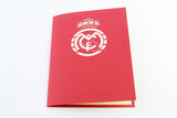 Real Madrid Stadium    pop up card/ 3d  card/Real Madrid souvenir