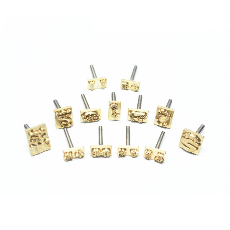 Custom leather stamp / Branding iron stamp/compatiable with soldering iron branding iron