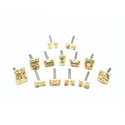 Custom leather stamp / Branding iron stamp/compatiable with soldering iron branding iron