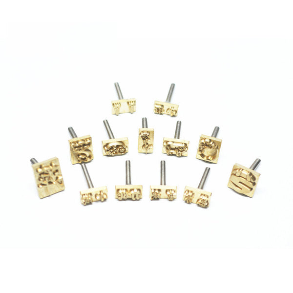 Custom leather stamp / Branding iron stamp/compatiable with soldering iron branding iron