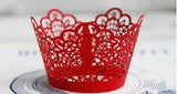 Pack of  laser cut love cat  cake cupcake wrappers for wedding party tea party cupcake decoration Grape vine wedding/ Manor wedding