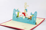 Super  Mario pop up card 3d cards