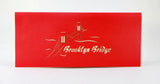 Brooklyn Bridge pop up card/ 3d New York souvenir cards