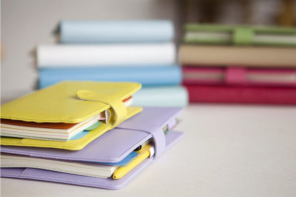 Macaroon Purple Journal Planner lavender Refillable planner/ A6 A5 size/NB014