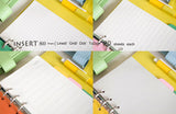 Macaroon Purple Journal Planner lavender Refillable planner/ A6 A5 size/NB014