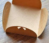 Set of CD sleeves heart button case - Recycled Kraft CD Sleeves DVD wedding favors,gift photography packaging
