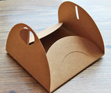 Set of CD sleeves heart button case - Recycled Kraft CD Sleeves DVD wedding favors,gift photography packaging