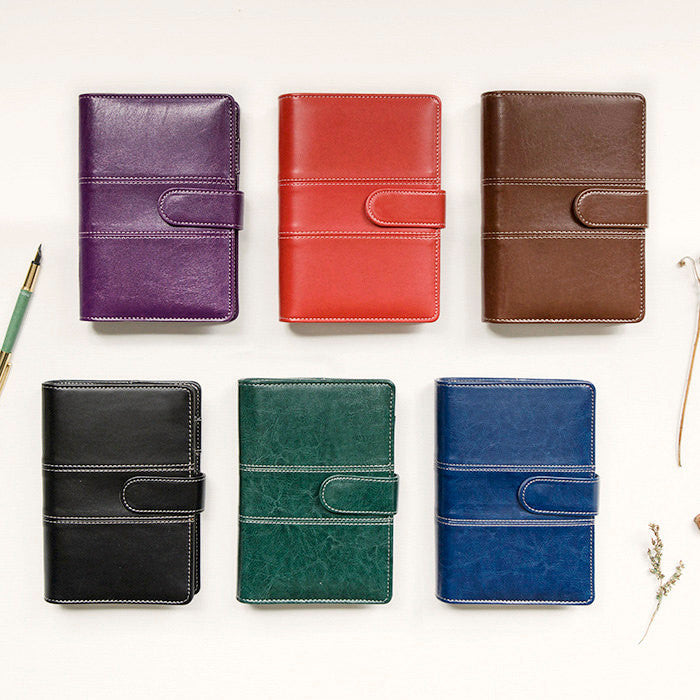 Vintage high quality Journal Planner/ Refillable planner/ A6 A5 size/ filoFAX style diary/Nb036