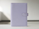 Macaroon Purple Journal Planner lavender Refillable planner/ A6 A5 size/NB014